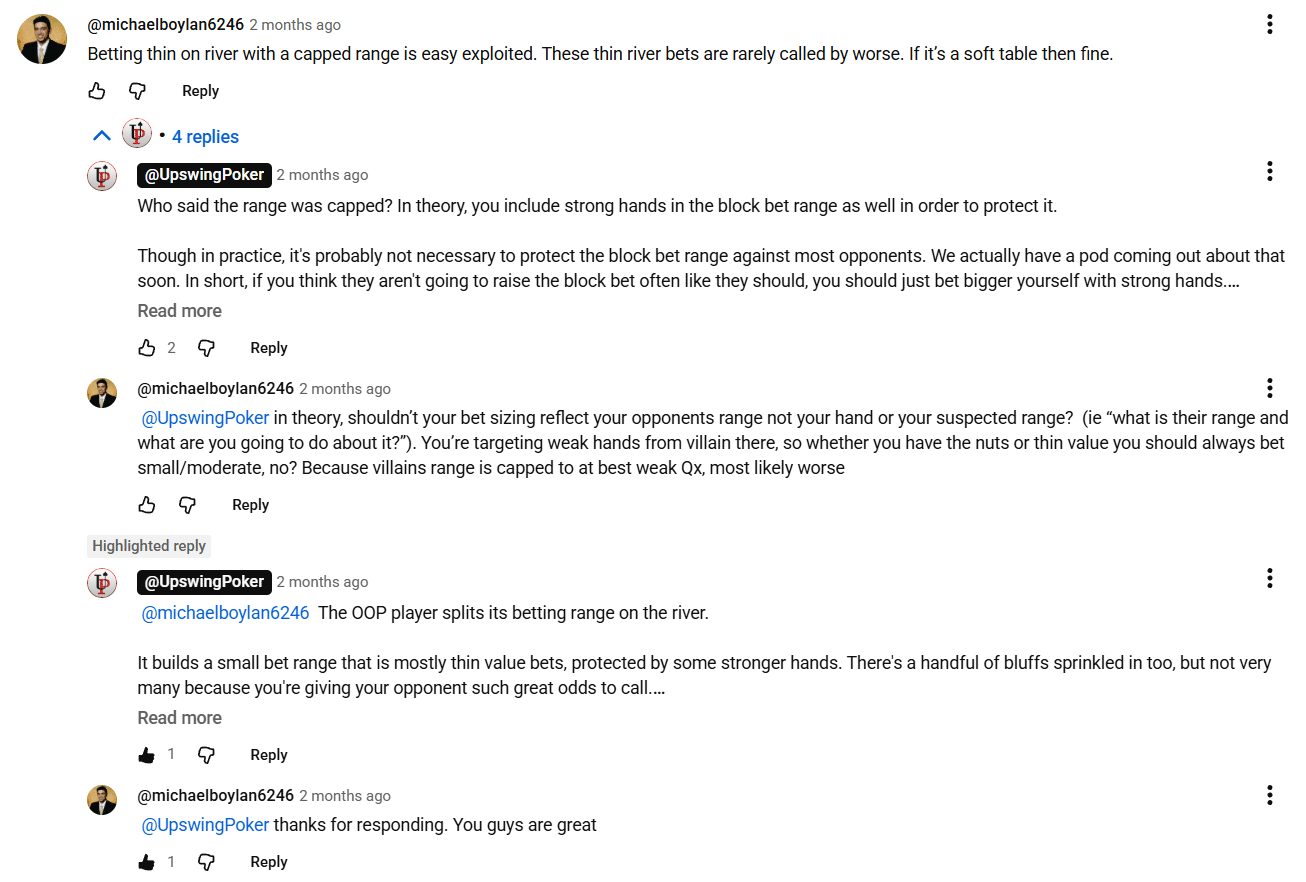 The River Block Bet: Why Small Bets Can Be Your Biggest Edge